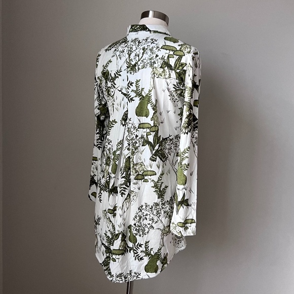 The Cat's Pajamas Woodside Pima Knit Night Shirt Size Small MSRP $96 - Picture 14 of 16